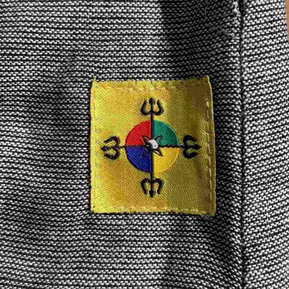 Cotton Harem Pants - Solid Color (Gray) - Picture 2 of 4